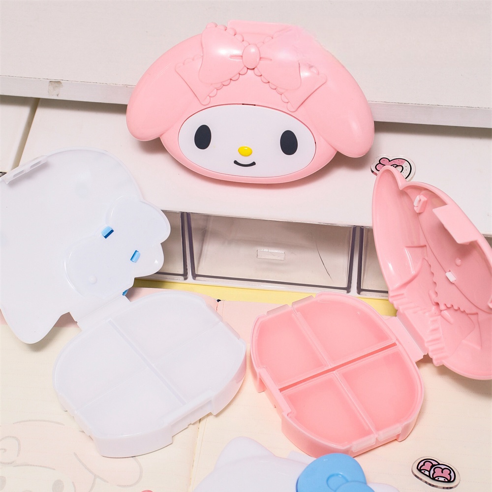 Women Accessories List - Oryginalne pudełko na pigułki Sanrio Hello