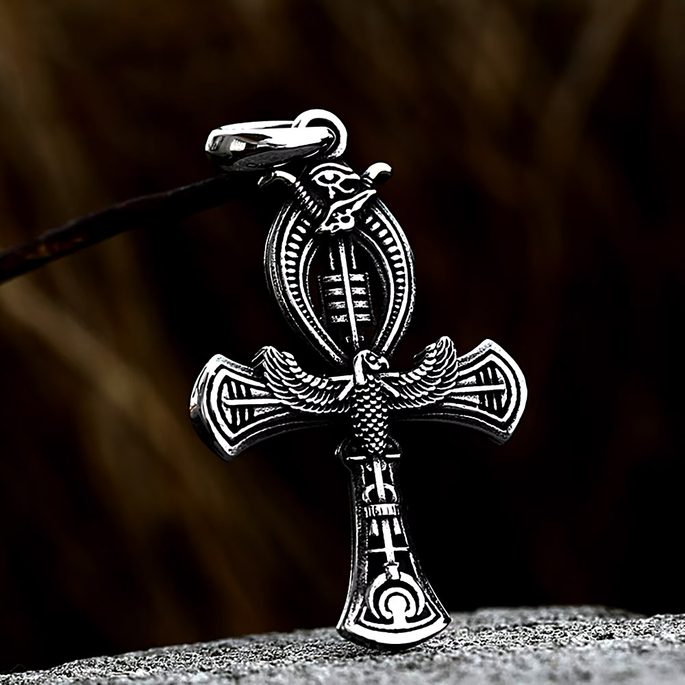 Women'S Eagles Accessories - Retro Naszyjnik z Kryształowym Orłem i