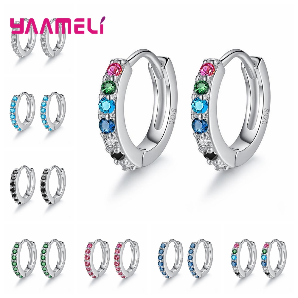 Women'S Accessories Jewelry Sale - Kolczyki dla kobiet dziewczynki prosta kryształowa