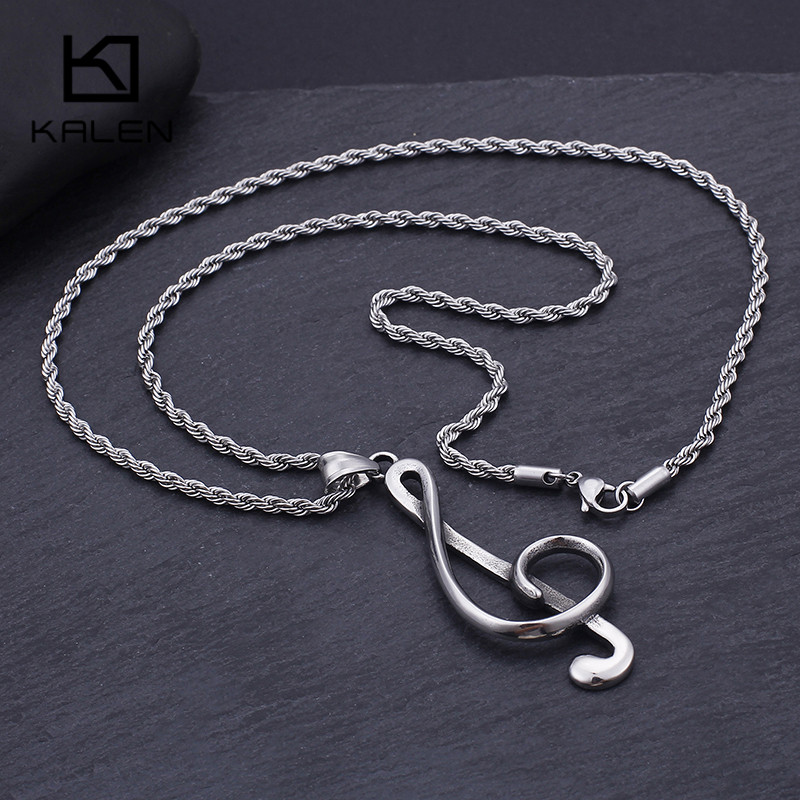 Women Accessories Bd - KALEN Naszyjnik ze stali nierdzewnej z