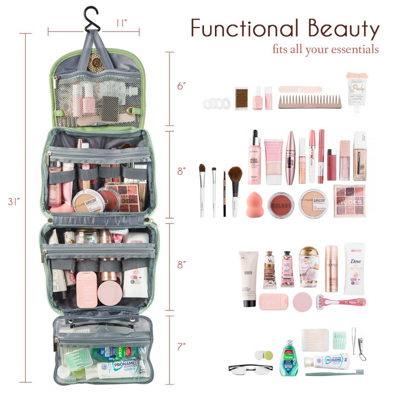 Wodoodporna kosmetyczka wisząc – Women Accessories List recenzja i cena