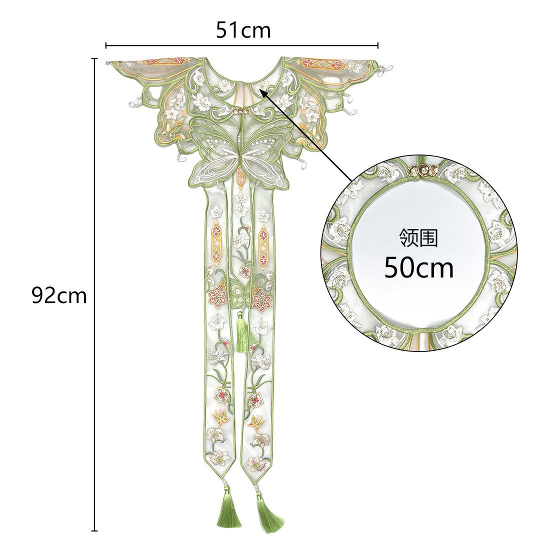 Chiński Hanfu Yunjian – kołnie – Accessories Woman recenzja i cena
