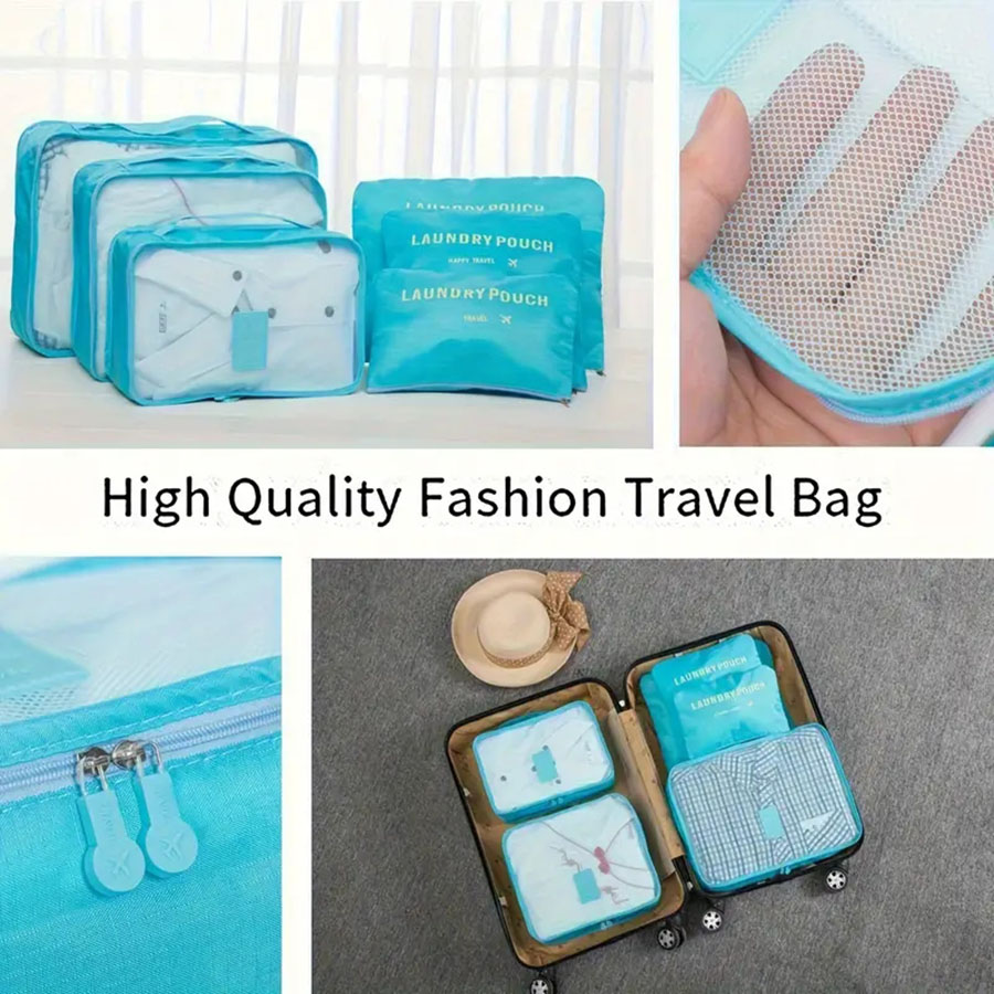 6 szt. Organizator podróży tor – Women Accessories List recenzja i cena
