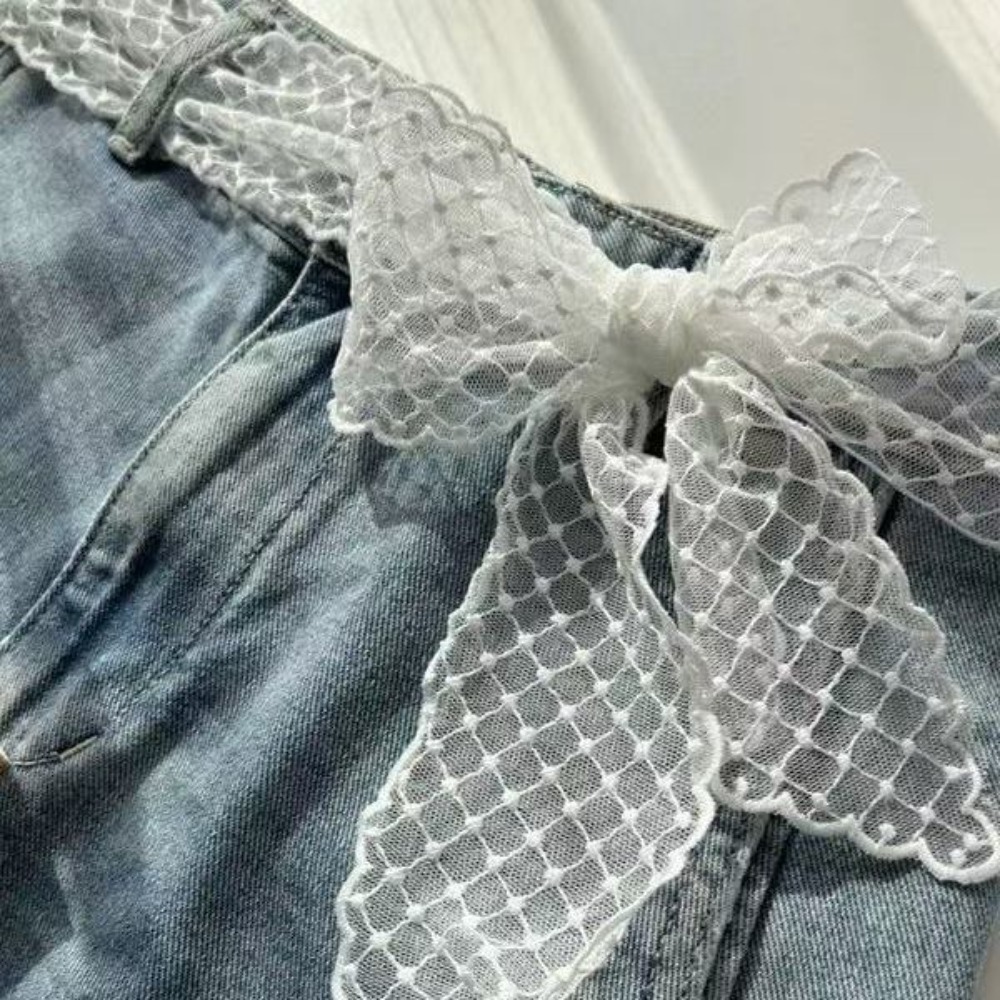 Słodki biały koronkowy pasek d – Accessories Woman recenzja i cena