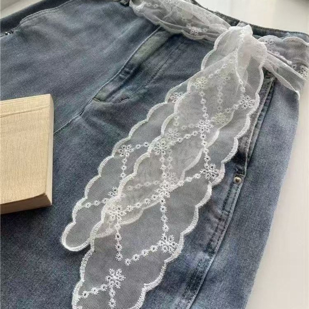 Słodki biały koronkowy pasek d – Accessories Woman recenzja i cena