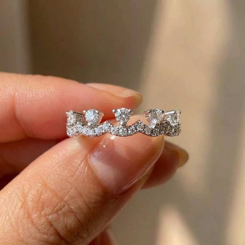 Pierścionek z cyrkoniami w ksz – Women'S Accessories Jewelry Sale recenzja i cena