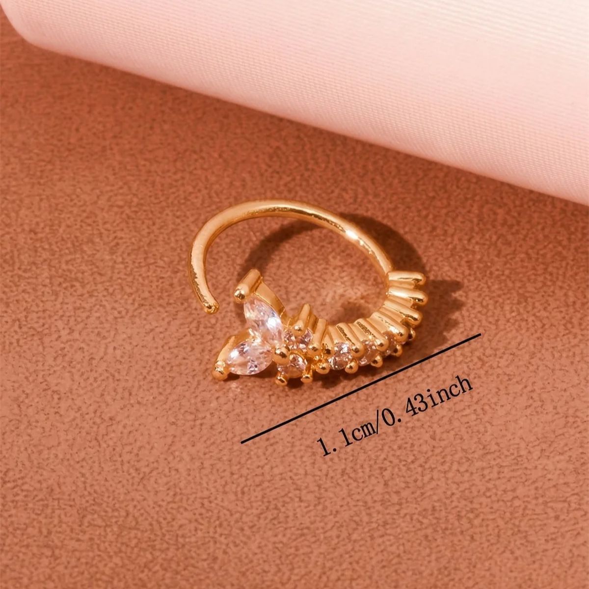 1 szt. Klips do nosa w kształc – Women'S Accessories Jewelry Sale recenzja i cena