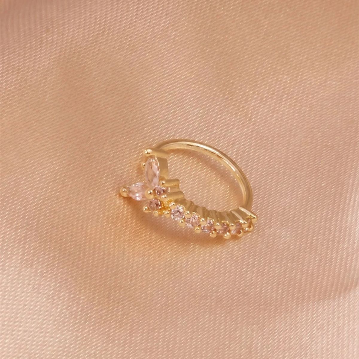 1 szt. Klips do nosa w kształc – Women'S Accessories Jewelry Sale recenzja i cena