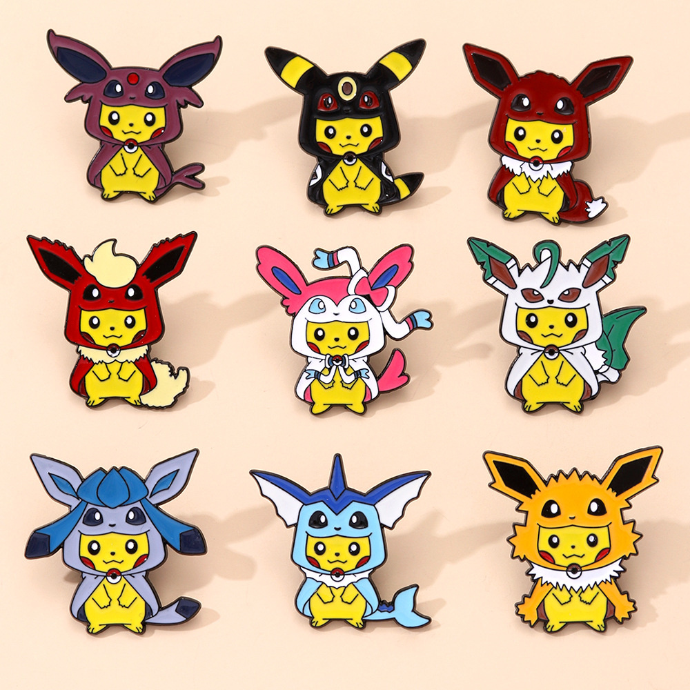 9 szt. Anime Pokemon Przypinki – Women'S Accessories Jewelry Sale recenzja i cena