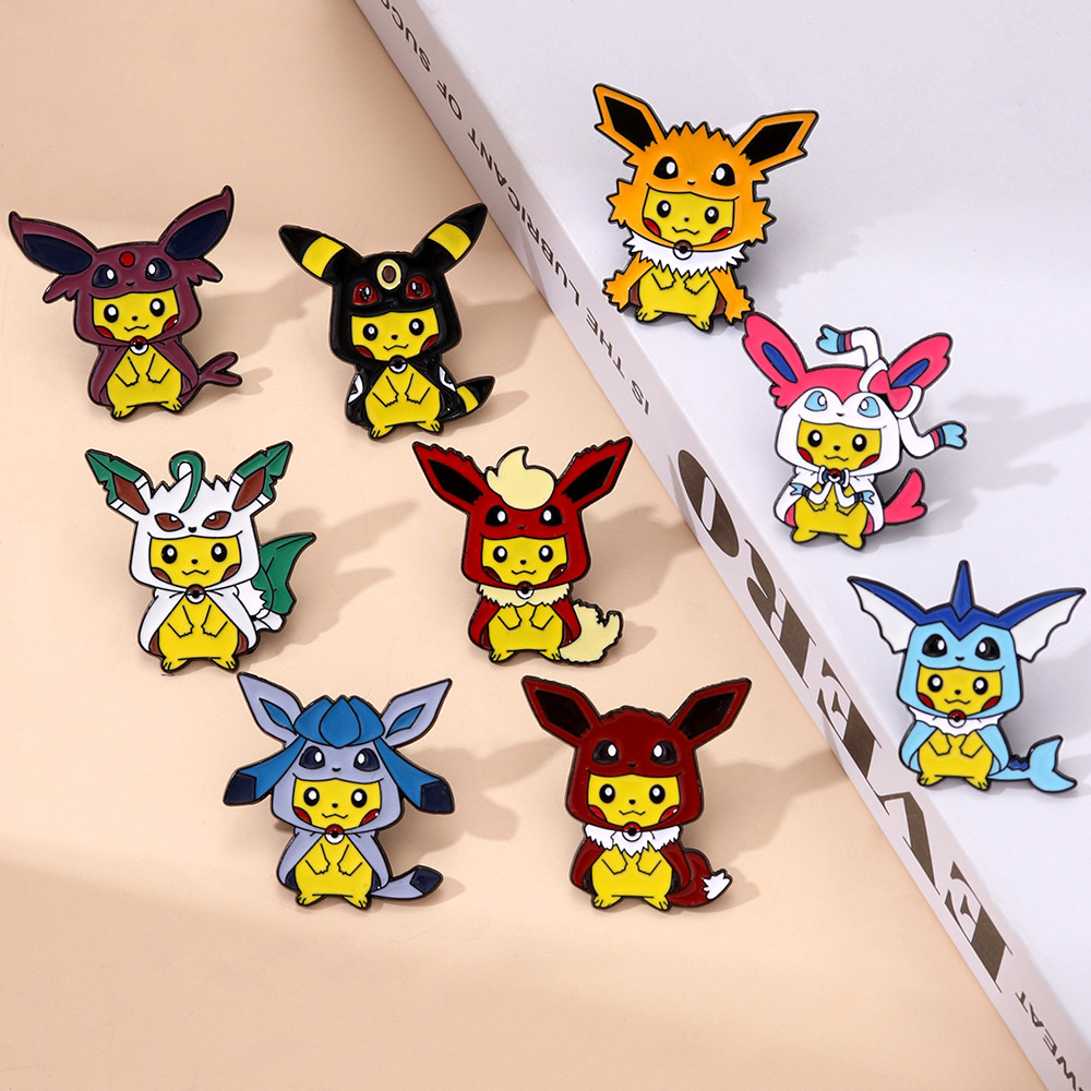 9 szt. Anime Pokemon Przypinki – Women'S Accessories Jewelry Sale recenzja i cena