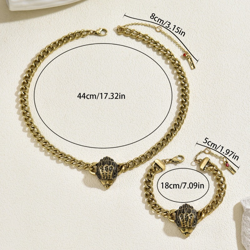 Damski zestaw biżuterii w styl – Women'S Eagles Accessories recenzja i cena